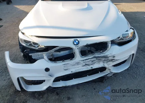 2017 BMW M3 z USA, uszkodzony, nr VIN WBS8M9C50H5G83637